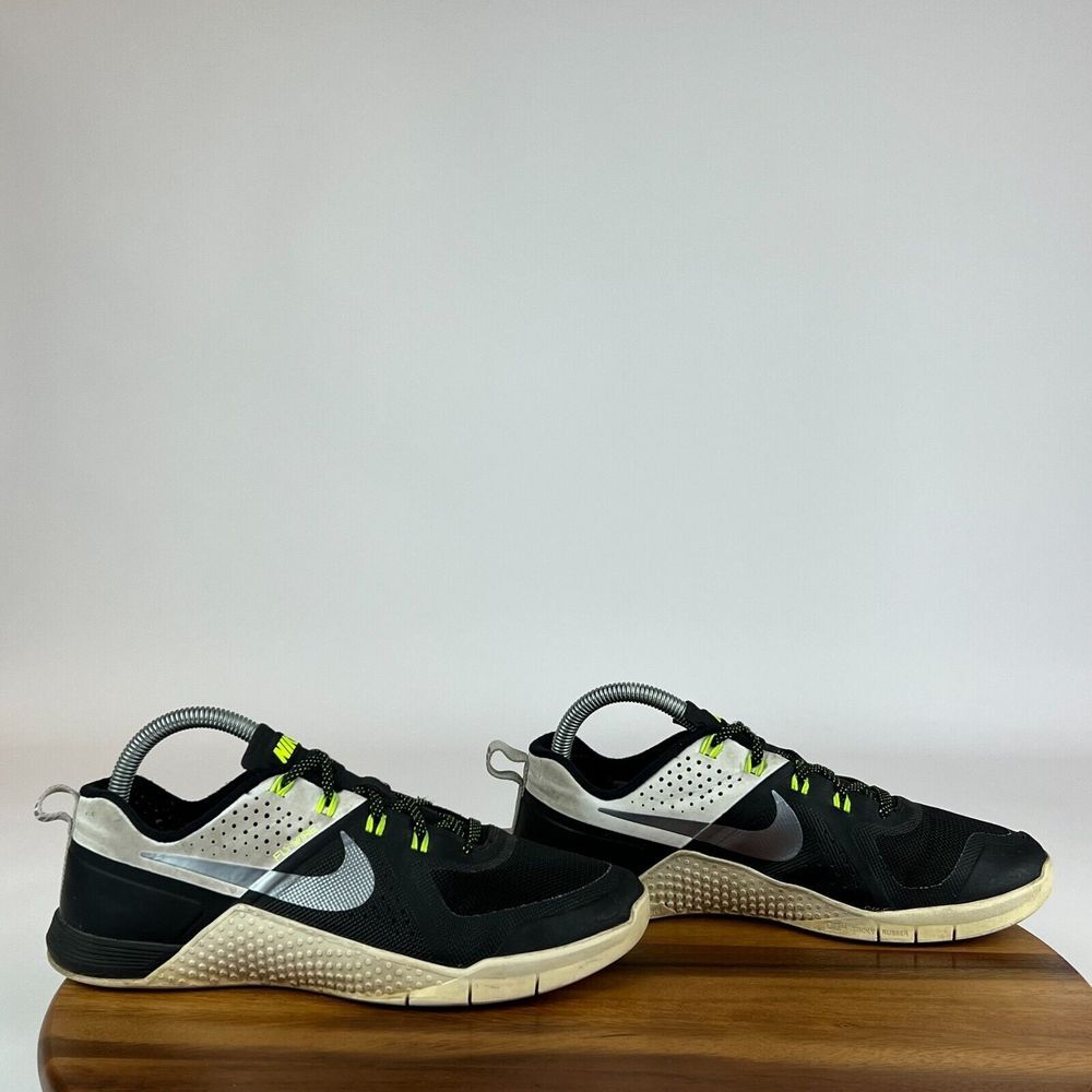 Womens Nike Metcon‎ 1 Black Athletic Crossfit Training Shoes Sneakers Size 8 M